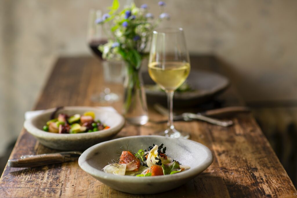 mixed fruits served on ceramic plates, Best Restaurants in Cambridge