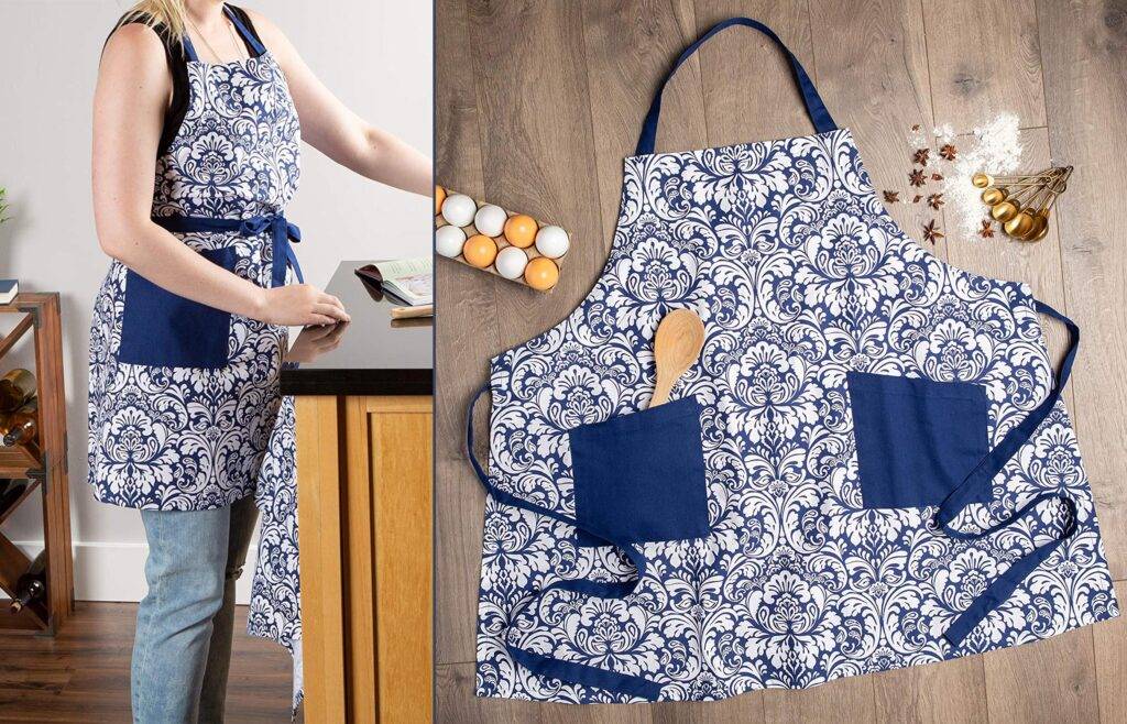 DII Damask Kitchen Collection Apron