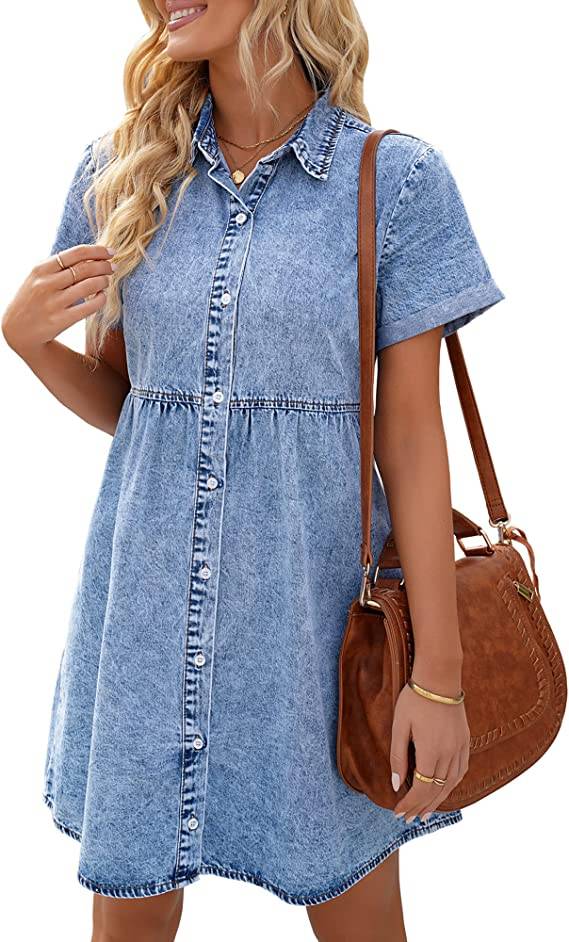 LookbookStore Women's Short Sleeve Dress