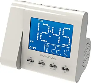 Magnasonic Projection Alarm Clock